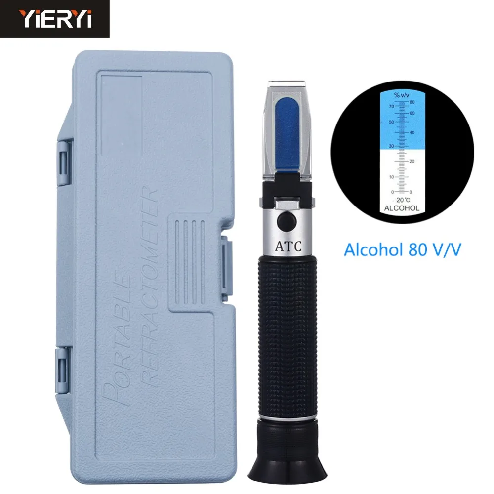 Alcohol refractometer