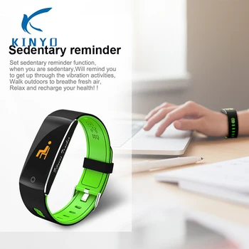 

Original Smart Bracelet Fitness Tracker heart rate monitor Colorful Screen Remote Control Sport Smart band for Android iOS Phone