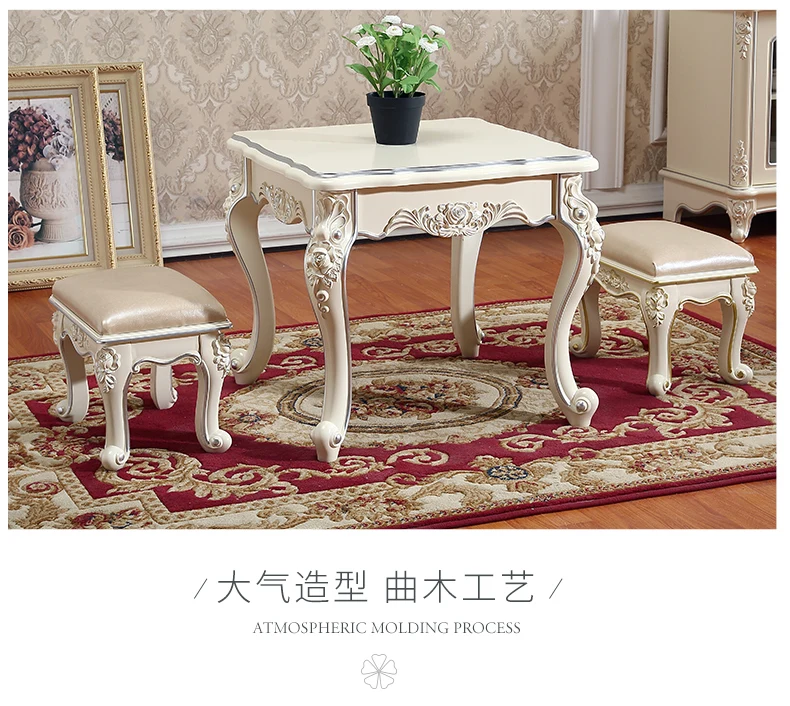 

European Coffee Table Stool Living Room Sofa Stool Mini Casual Square Stool Clothing Store Shoes Change Nail Stool