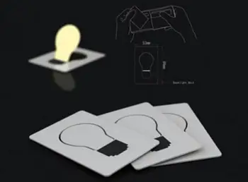 

Party Favors Christmas Decoration Supplies Top quality novelty Mini Portable Pocket LED Card Light Lamp put in Purse Wallet