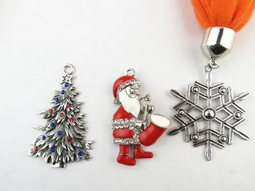 [RUNMEIFA] Санта Клаус Рождественская елка сердце подвеска из снежинки шарфы для женщин красивый шарф-ожерелье, ювелирные изделия мягкие элегантные ювелирные изделия