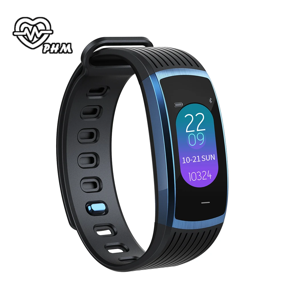 A18 умный Браслет фитнес браслет MiBand большой частота сердечных сокращений GPS OLED