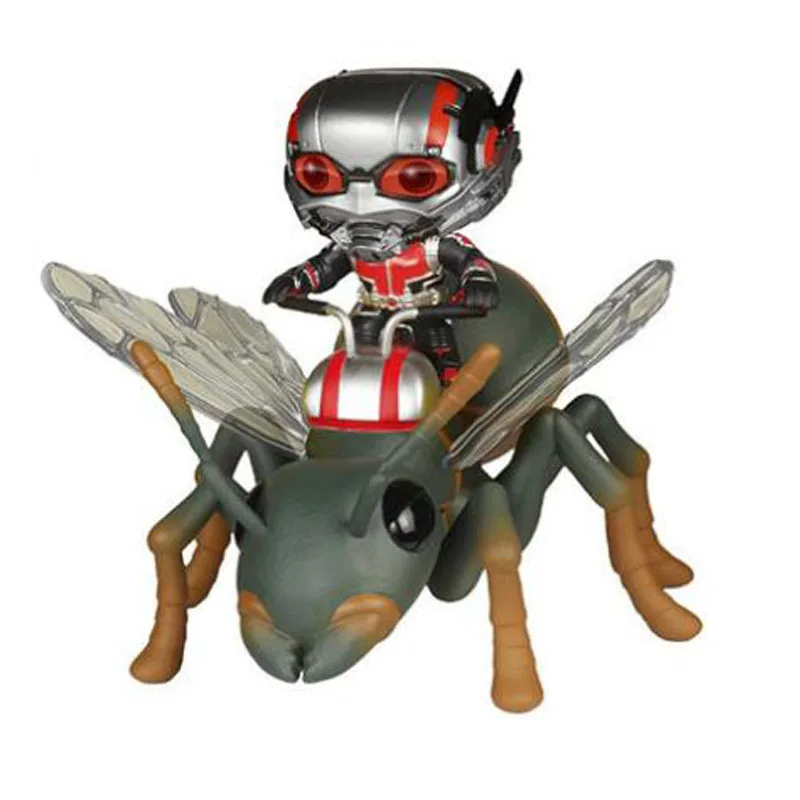 

Marvel Avengers AntMan Riding Wasp Thony Super Hero Ant-Man with Bobble Head Vinyl Dolls Figure Toys