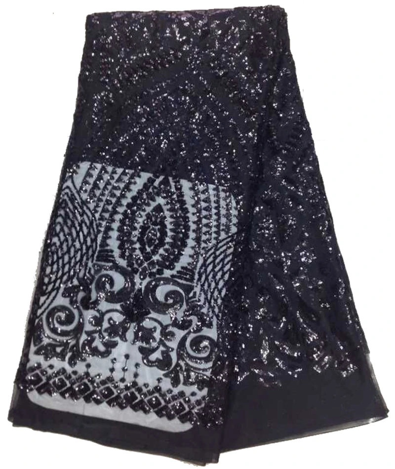 Buy 2016 new arrival African sequins lace fabric high