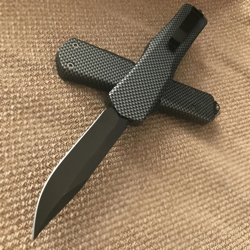 GEMOTU troodon 3300 440C Black Tactical Folding Knife Blade 57hrc Outdoor camping Survival of hunting Tools Utility Pocket EDC GEMOTU troodon 3300 440C Black Tactical Folding Knife Blade 57hrc Outdoor camping Survival of hunting Tools Utility Pocket EDC