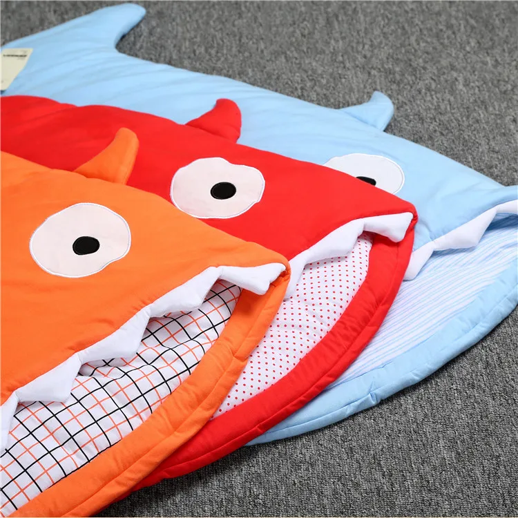 Детские спальные мешки и хлопчатобумажные ткани The Whale Shark Baby, много цветов, детская одежда для мальчиков и девочек, свободный размер