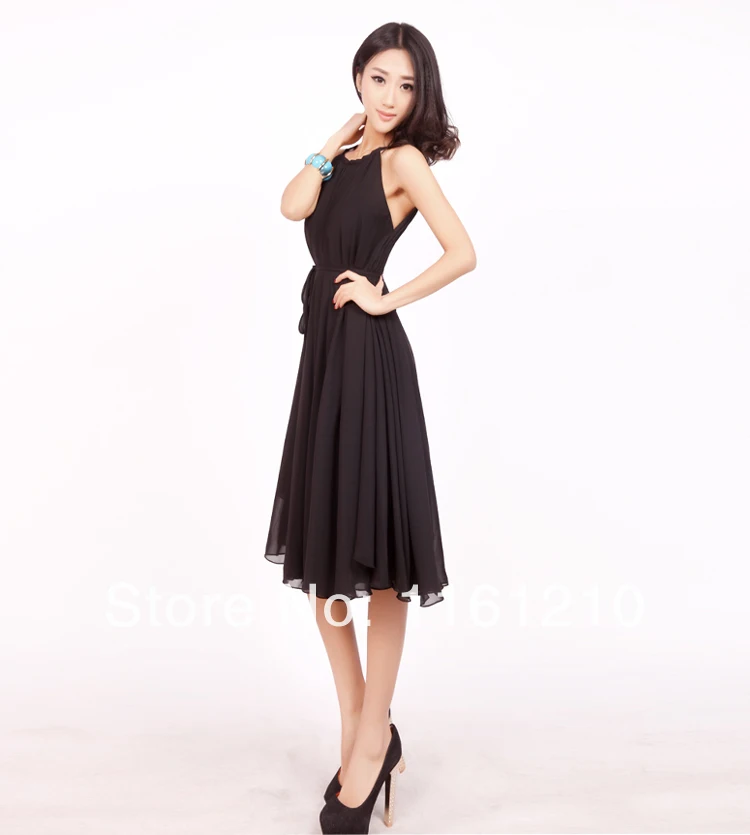 knee length maxi dress