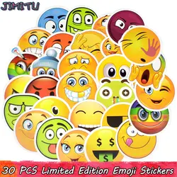30 шт. Emoji Ограниченная серия наклейка улыбающееся лицо памятная серия игрушка для детей декор наклейка s для DIY гитара ноутбук чемодан