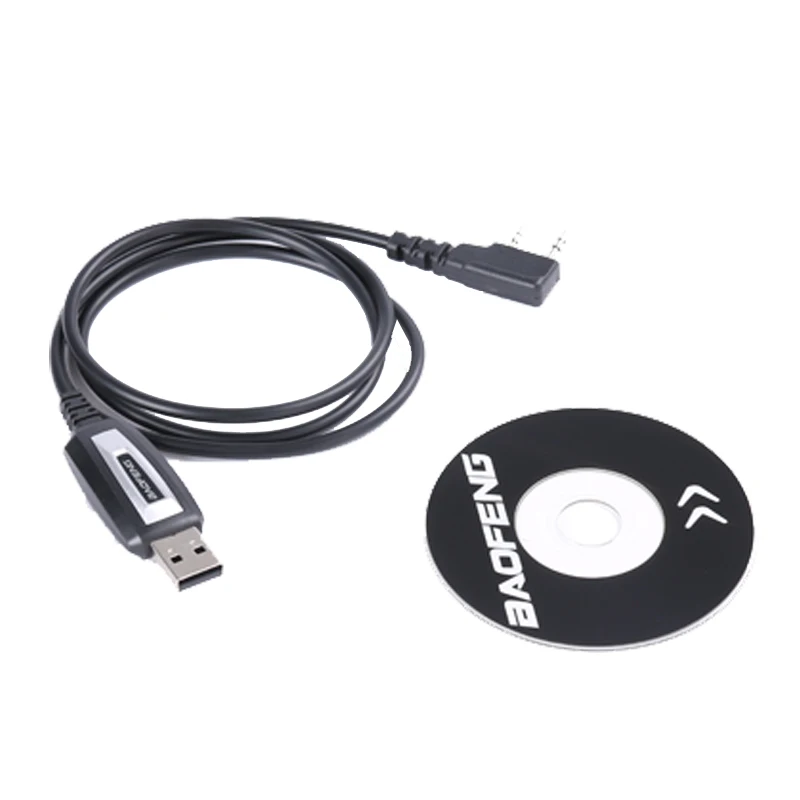 Новый оригинальный USB Кабель для программирования с компакт дисков Baofeng BF UV5R BF888S