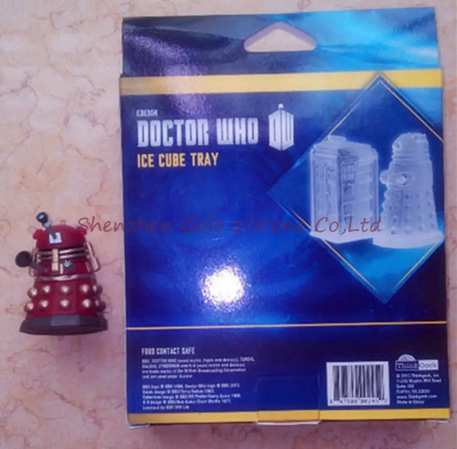 Бесплатная доставка 1 шт./лот кубик для льда Doctor who Tardis комбинированный