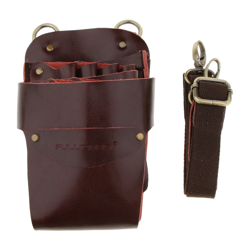 Salon Barber Hair Scissors Bag Hairdressing Pouch Holster Holder Case Tools
