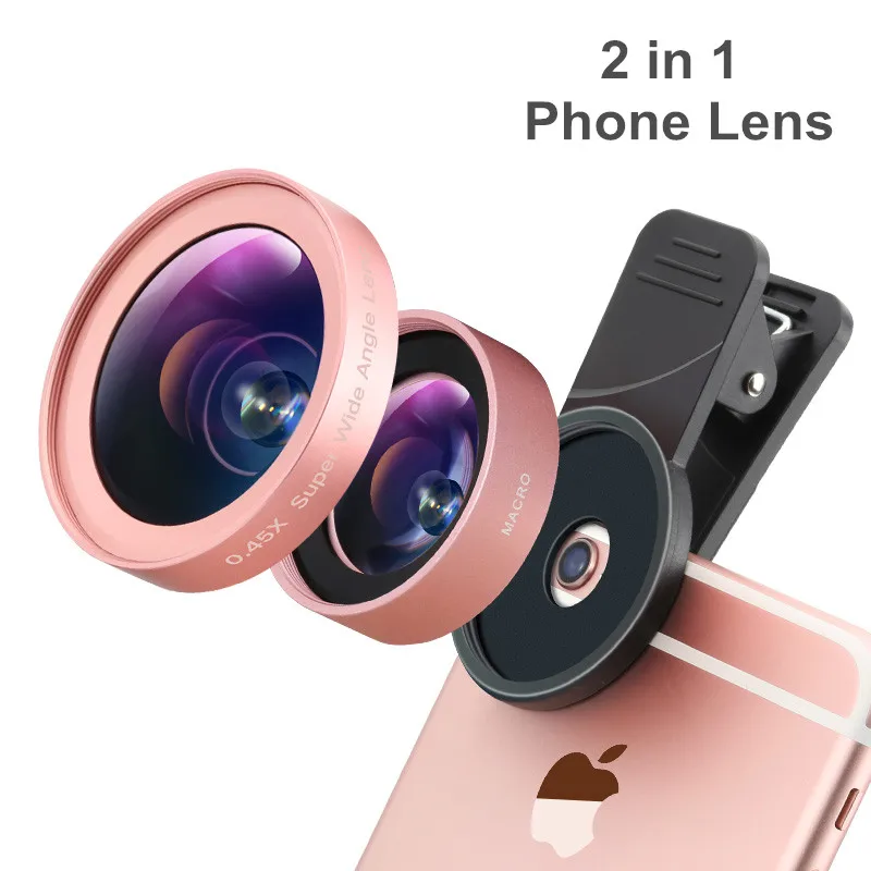 Phone Lens, Ulanzi 2 in 1 Cell Phone Camera Lens Kit, 0