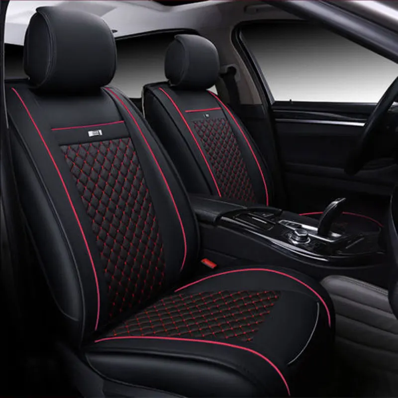 

Car Seat Covers Cloth&Leather Universal Breathable Vehicles Cushion Anti-Skid Pad Car-styling Automobiles Accessorie