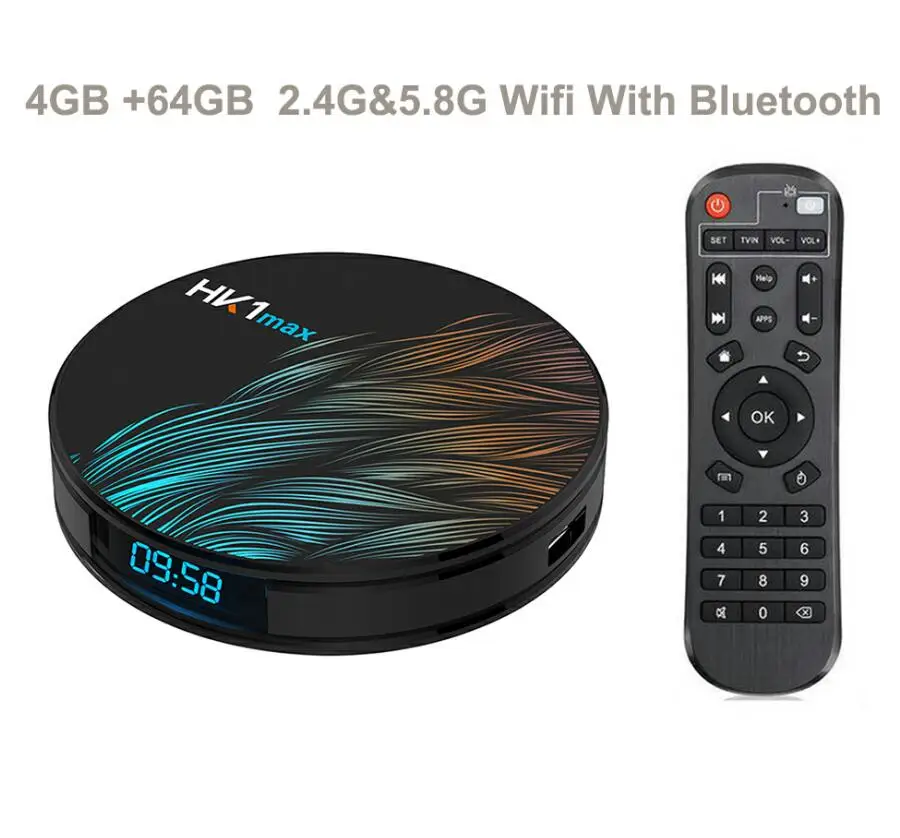 Android 9,0 tv Box 4 Гб 64 Гб Rockchip RK3328 поддержка 1080p 4K USB3.0 Google Play Netflix Youtube Smart Android Box медиаплеер - Цвет: 4GB 64GB TV BOX