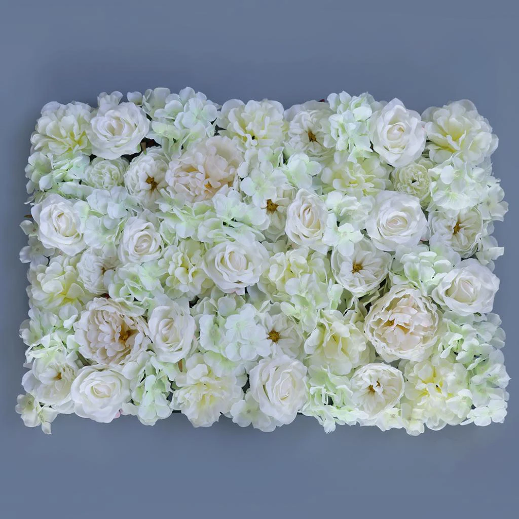 

60*40CM DIY Bunch Roses Peony Tracery Wall Valentines Backdrop Wall Decor ,60*40CM Bunch Background Floral Decor
