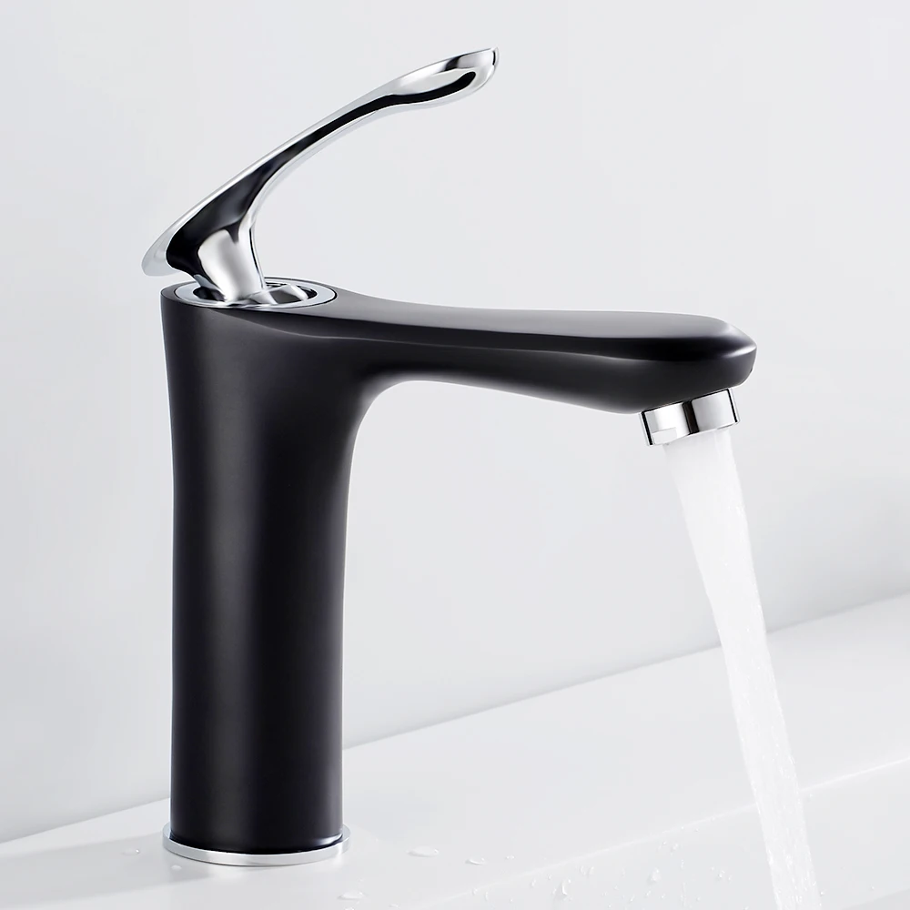 Preise Becken Armaturen Elegante Bad Wasserhahn Heißes und Kaltes Wasser Waschbecken Mischbatterie Chrome Finish Messing Wc, Waschbecken Wasser Kran