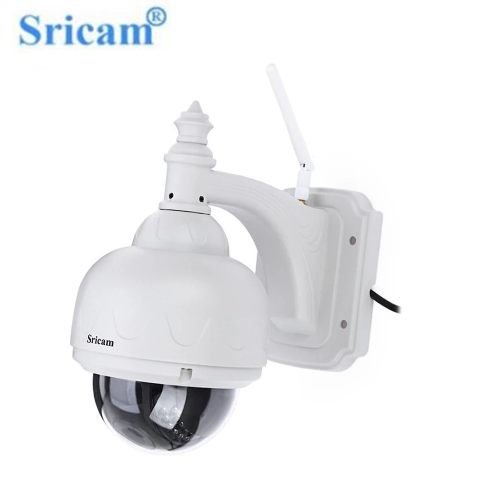 

Sricam SP015 Surveillance Security Camera H.264 Wifi Wireless IP Camera Waterproof 720p HD Outdoor Inspection Dome IR CCTV