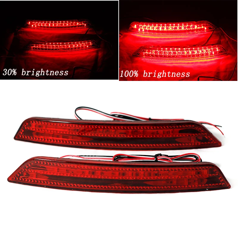 Фото 2 шт., светодиодные фонари для заднего бампера Ford Mondeo Sedan 2007 2008 2009 2010 №2