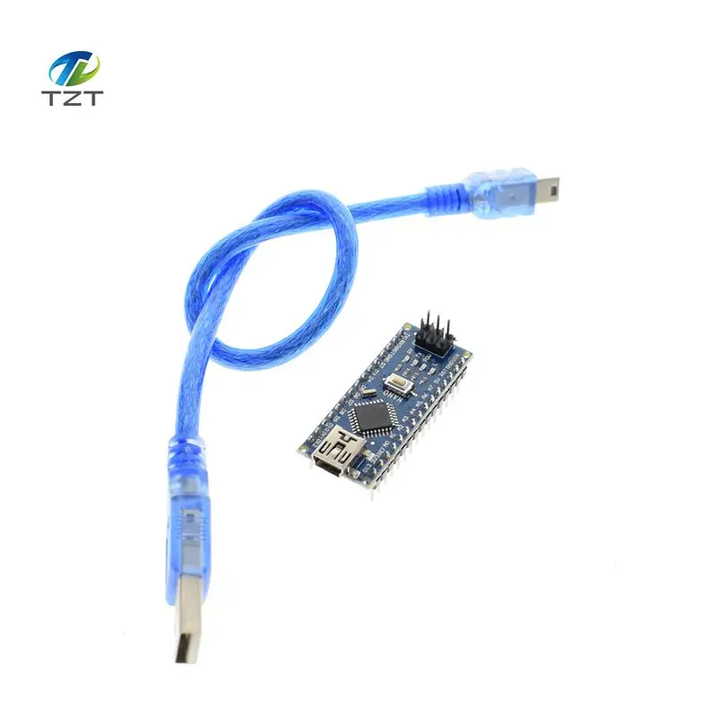 Контроллер Nano 3 0 совместимый с USB драйвером nano CH340 кабелем NANO V3.0 для Arduino 5 шт.|controller