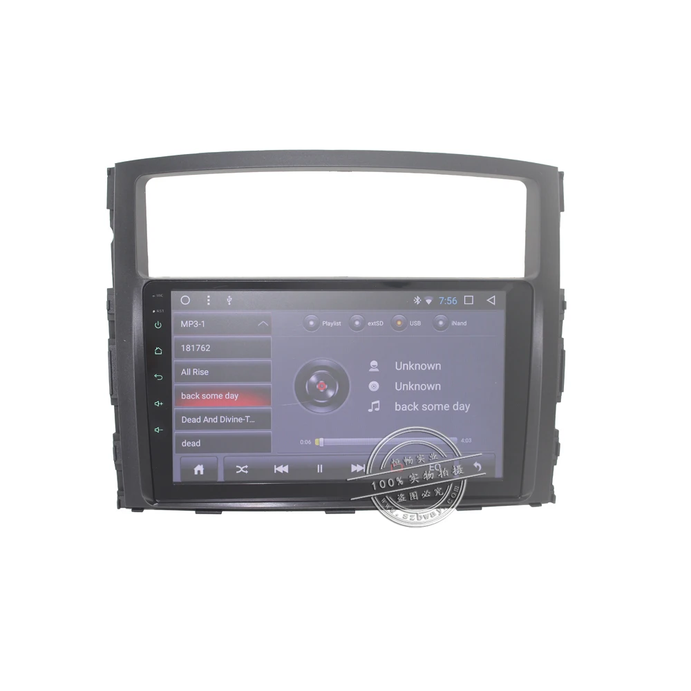 Sale HACTIVOL 9" Octa 8 Core Car radio for MITSUBISHI Pajero V97 V93 2006-2015 Android 8.1 car dvd player GPS navi bluetooth wifi 23