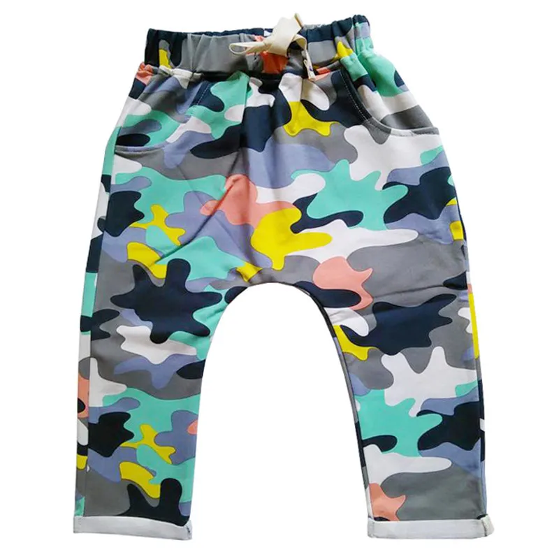 

New Fashion Baby Boy Pants Spring Autumn Camo Print Kids Harem Pants Boys Pants Girls Leggings Children Trousers Baby Clothes