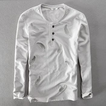 

2017 Autumn long-sleeved men t shirt brand clothing fashion t-shirt men casual soft tshirt mens camisa camiseta masculina