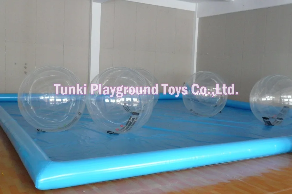 

6X8m inflatable pool with air pump