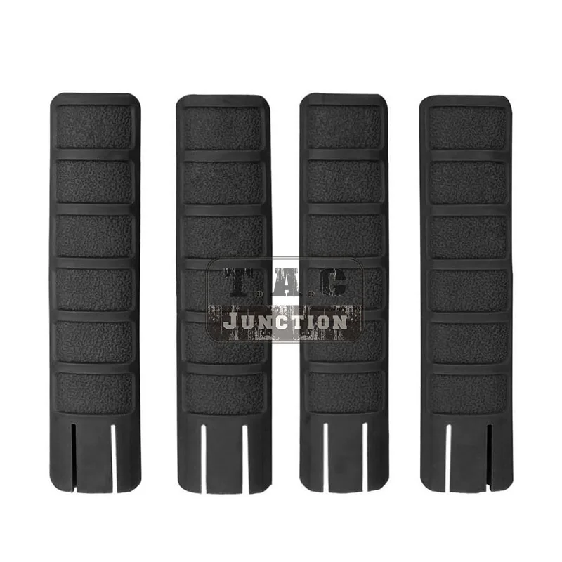 4 шт. 6 дюймов битва рельс ручка Крышка панель защита для рук 20 мм Picatinny Weaver противоскользящая