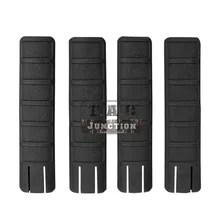 4 шт. 6 дюймов битва рельс ручка Крышка панель защита для рук 20 мм Picatinny Weaver противоскользящая