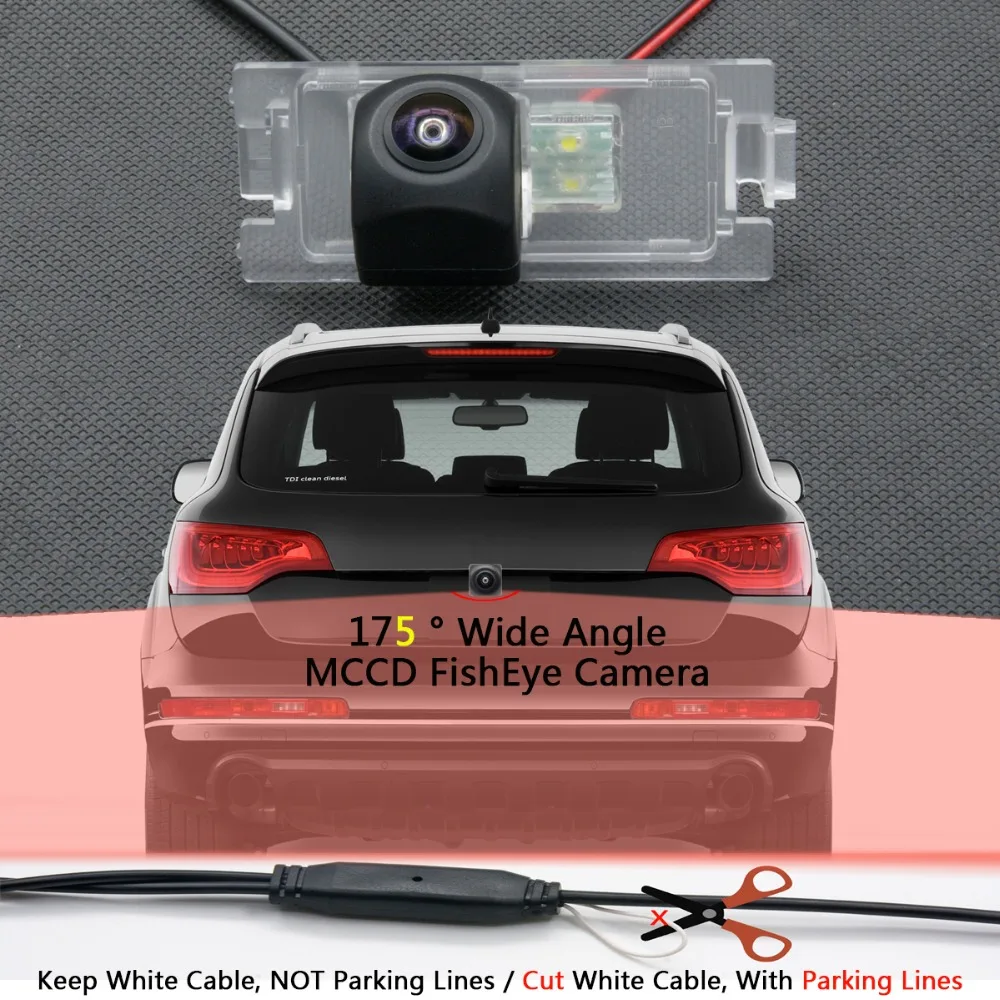 Full HD 12LED динамическая траектория камера заднего вида для Dodge Caliber 2007 2008 2009 2010 2011 2012