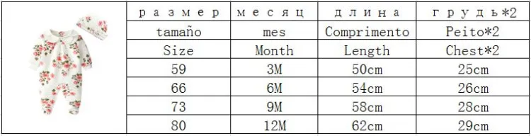 Одежда для маленьких девочек с цветочным рисунком; Хлопковые комбинезоны для новорожденных; Одежда для новорожденных с длинными рукавами; шапки; осенне-зимний костюм для младенцев