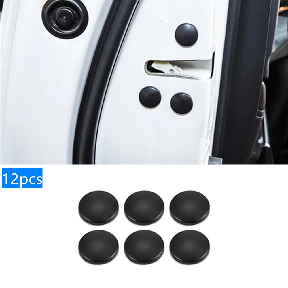 

12pcs Car Door Lock Screw Protector Cover For Peugeot 301 308 308S 408 2008 3008 4008 5008 Car Accessories