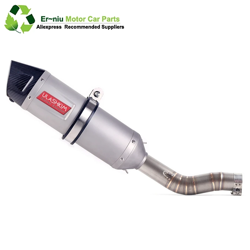 

GSXR1000 GSX R1000 GSXR 1000 Motorcycle Exhaust Modified Middle Link Pipe Full System Slip-On For suzuki GSXR1000