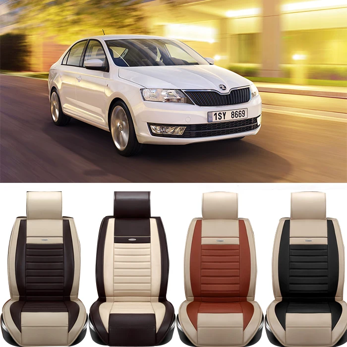 High Quality Special Leather car seat covers For Skoda Octavia RS Fabia