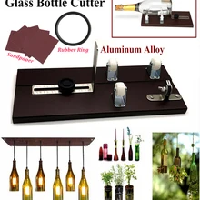 Регулируемая стеклянная бутылка вина резак высокой прочности и твердости фрезы для бутылок для резки машины DIY ремесло инструмент для переработки