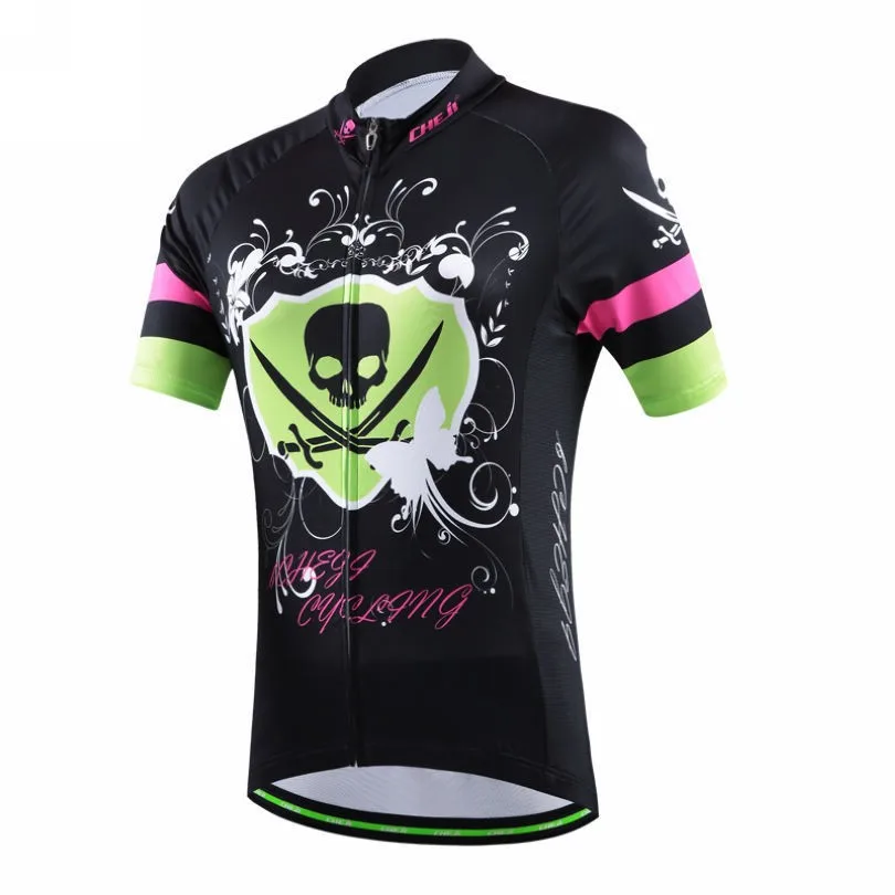 

New Arrival CHEJI Pro Women's Bike Cycling Jersey Ciclismo Sports Clothing/Summer Style Short Sleeve quick dry bike jersey tops