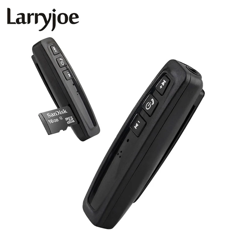 

Larryjoe Bluetooth Receiver Car Mobile Audio Compact And Lightweight Adapter 3.5mm Car MP3 Player Bluethooth Transmiter