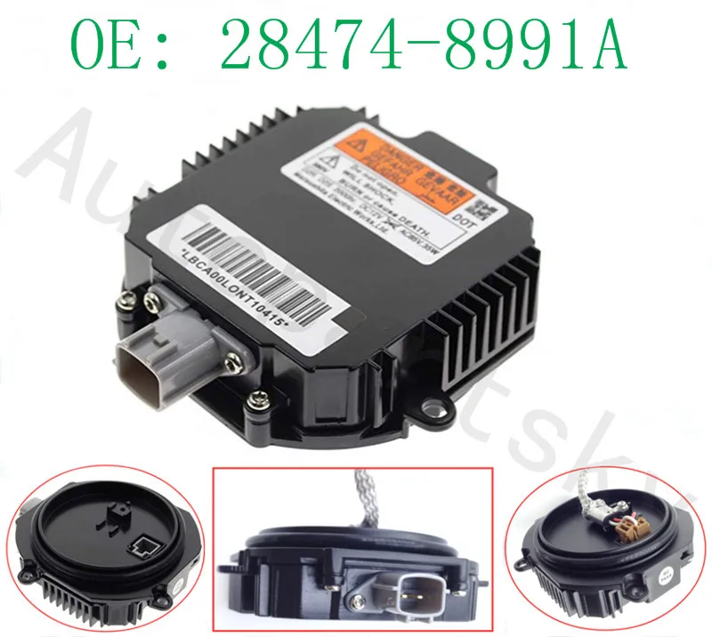 

High Quality HID Xenon Headlight Ballast 28474-8991A 284748991A 28474-89904 2847489904 for Nissan Altima Maxima for Infiniti