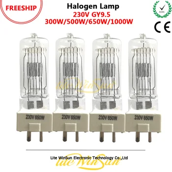 

Litewinsune FREESHIP 300W 500W 650W 1000W GY9.5 3200K 230V 120V TV Studio Lighting Halogen Lamp
