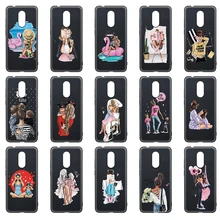 Чехол для Redmi Note 7 S2, модные чехлы для девочек с коричневой шерстью, чехлы для телефонов для Xiaomi Redmi GO 4, 5, 6, 7 Pro 4A, 4X, 5A, 5 Plus, 6A, задняя крышка