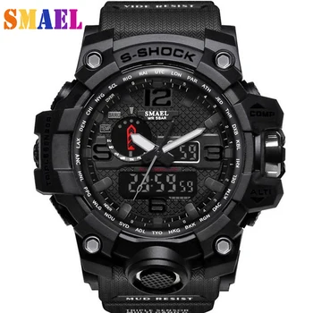 

SMAEL Multi-function Electronic Mens Watch G Sport Military S Shock LED Digital Wrist Watches for Men Reloj Hombre Saat Erkekler