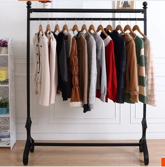 High end wedding clothes rack clothing rack display stand Floor pendant