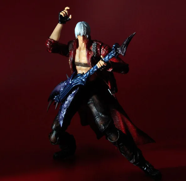 Экшн фигурка Dante 27 см от PLAY ARTS модели игрушек|Игровые фигурки и трансформеры| |