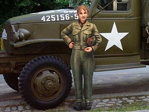 

Resin Figure Kit 1/35 US Army Infantry Miniature Model Kit