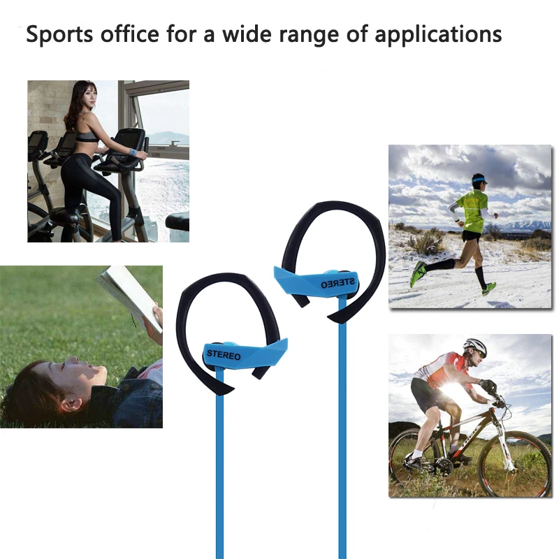 Stereo Sports Earphones Ear-Hook Headset Noise Canceling Earbuds with Mic for iPhone Xiaomi Mobile Phone MP3 MP4 Player (23)