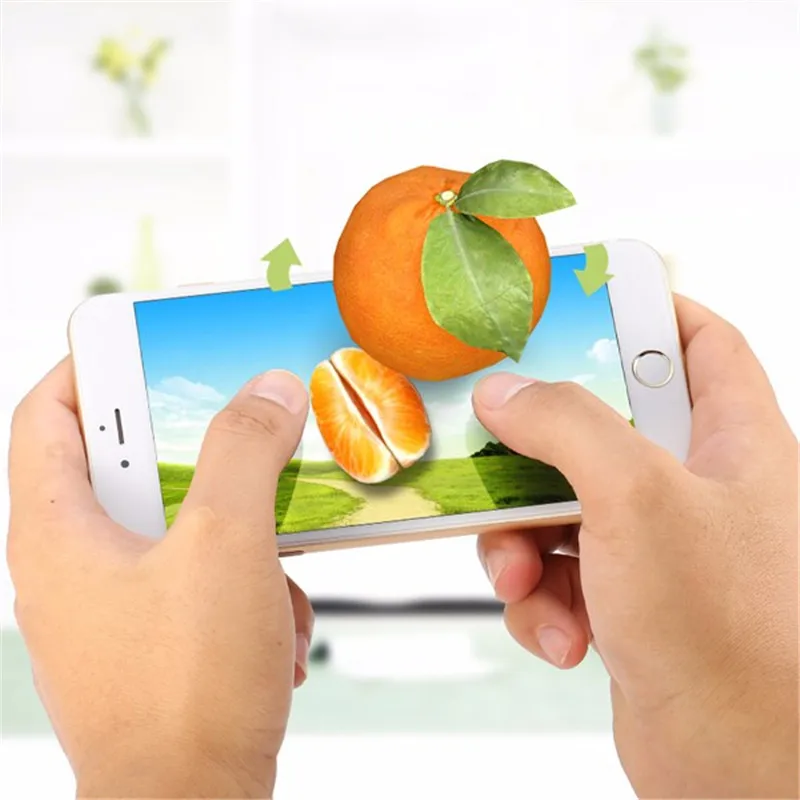 AR Обучающие карточки, 108 шт, интерактивные Обучающие Детские 3D игры, детские игрушки для детей