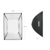 Softbox Godox-caja de luz estroboscópica Rectangular portátil para estudio, con soporte Bowens, 80x120cm, 32x47 pulgadas ► Foto 3/6