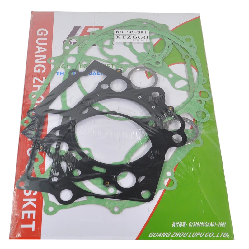 

LOPOR Motor bike Cylinder Crankcase Cover Gasket for Yamaha XTZ660 08-12 Motorcycle Part gasket Engine Gasket Kit
