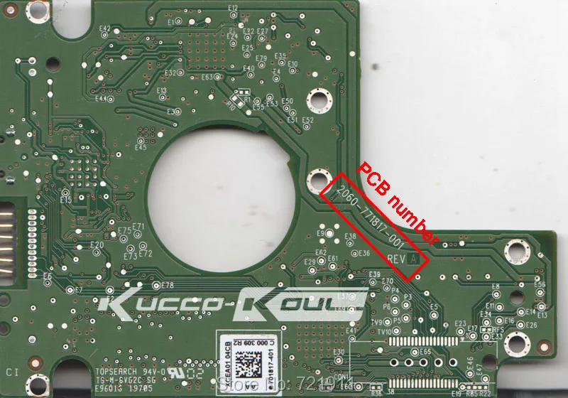 

HDD PCB logic board circuit board 2060 771817 001 for 2.5 inch USB hard drive repair hdd date recovery