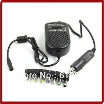 

NoEnName_Null Universal DC 80W Car Auto Charger Power Supply Adapter Set For Laptop Notebook
